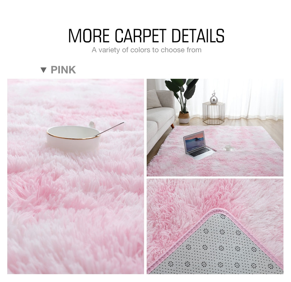 Fluffy Velvet Carpet Plush Area Rug for Living Room Bedroom Large Area| Rugs | Carpet | Home Floor Mat