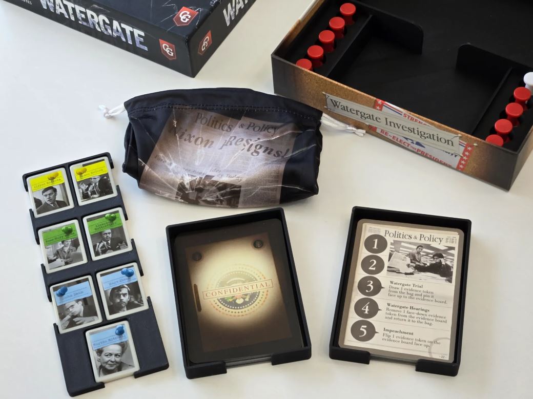 Watergate (GeekUp Bit Version) | Board Game Insert | Organizer