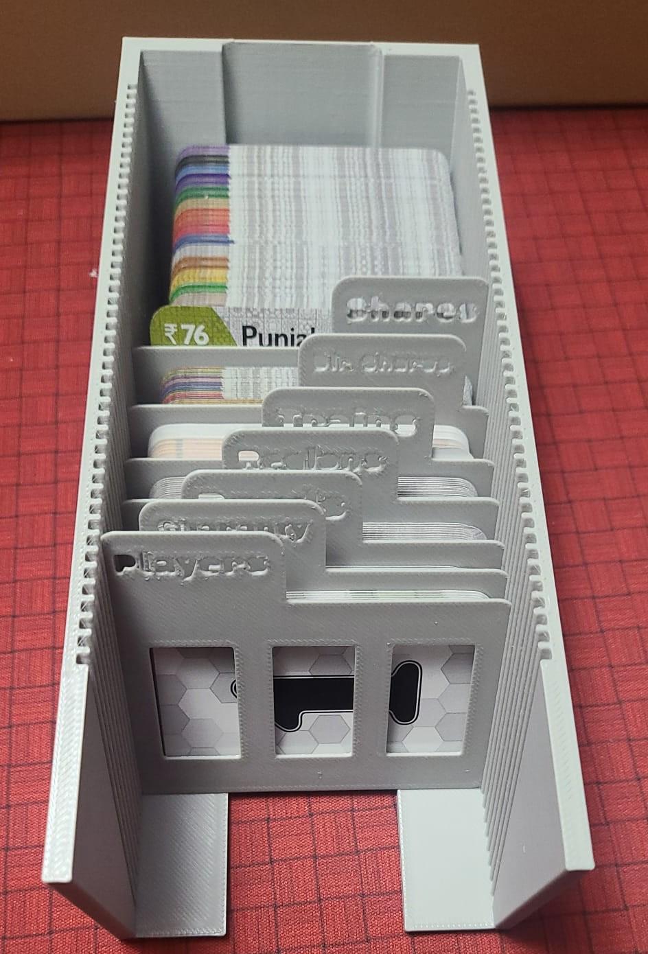 18 India | Board Game Insert | Organizer
