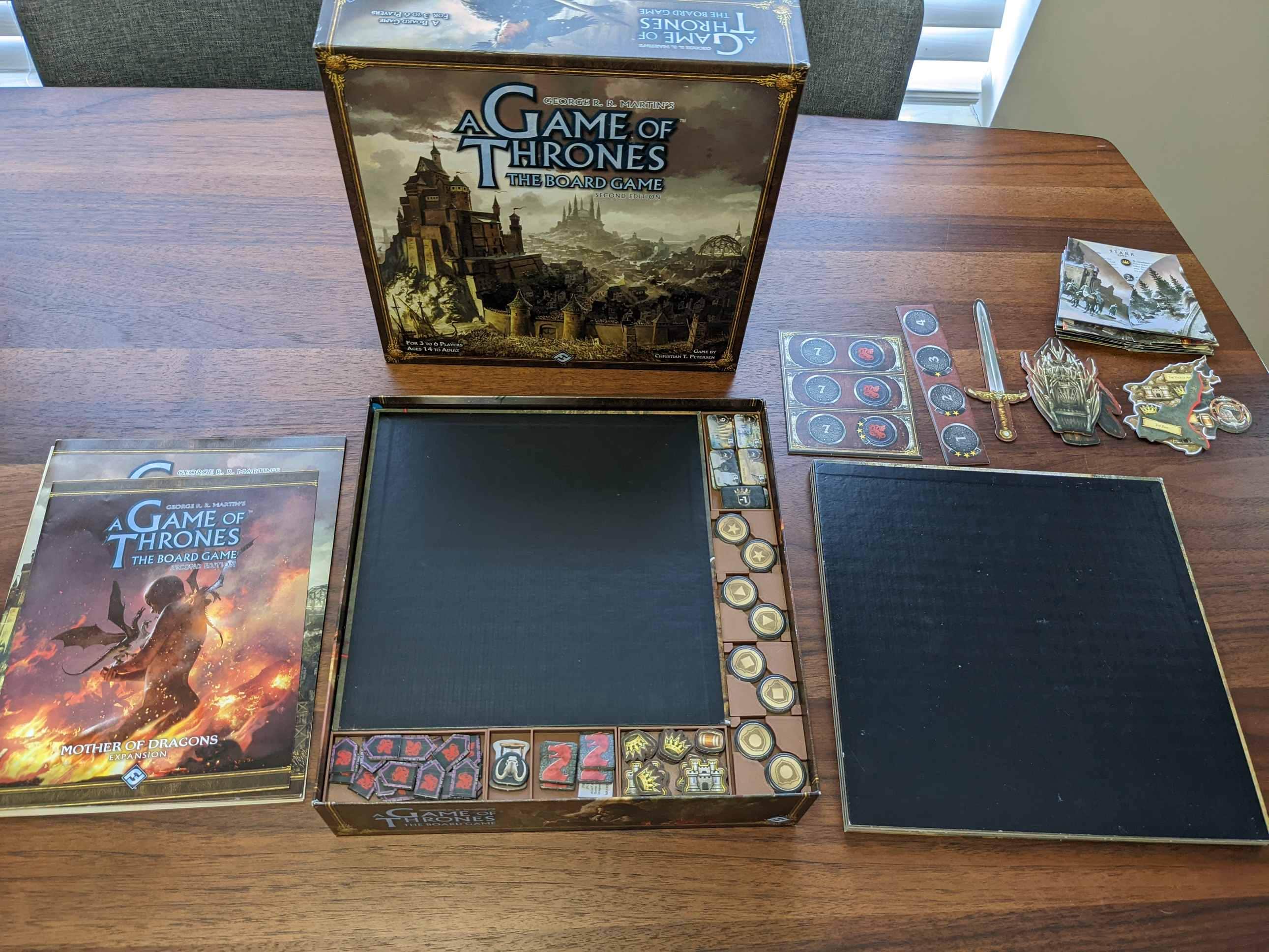 Game of Thrones + All expansions Complete | Board Game Insert | Organizer