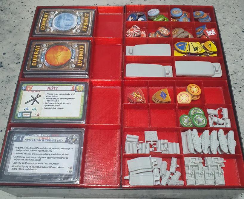 Memoir '44 + 8 Expansions | Board Game Insert | Organizer