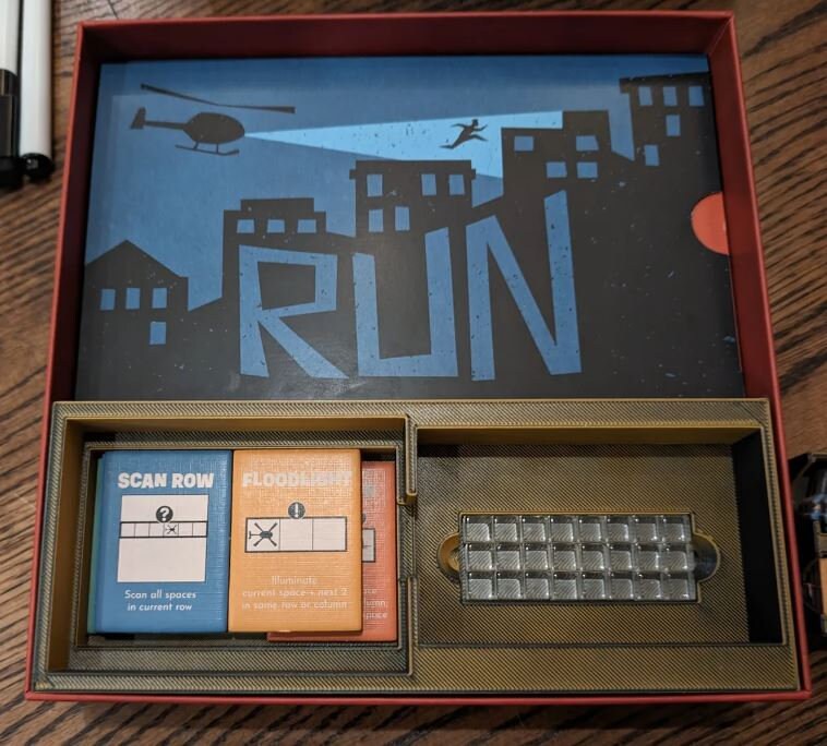 Run | Board Game Insert | Organizer