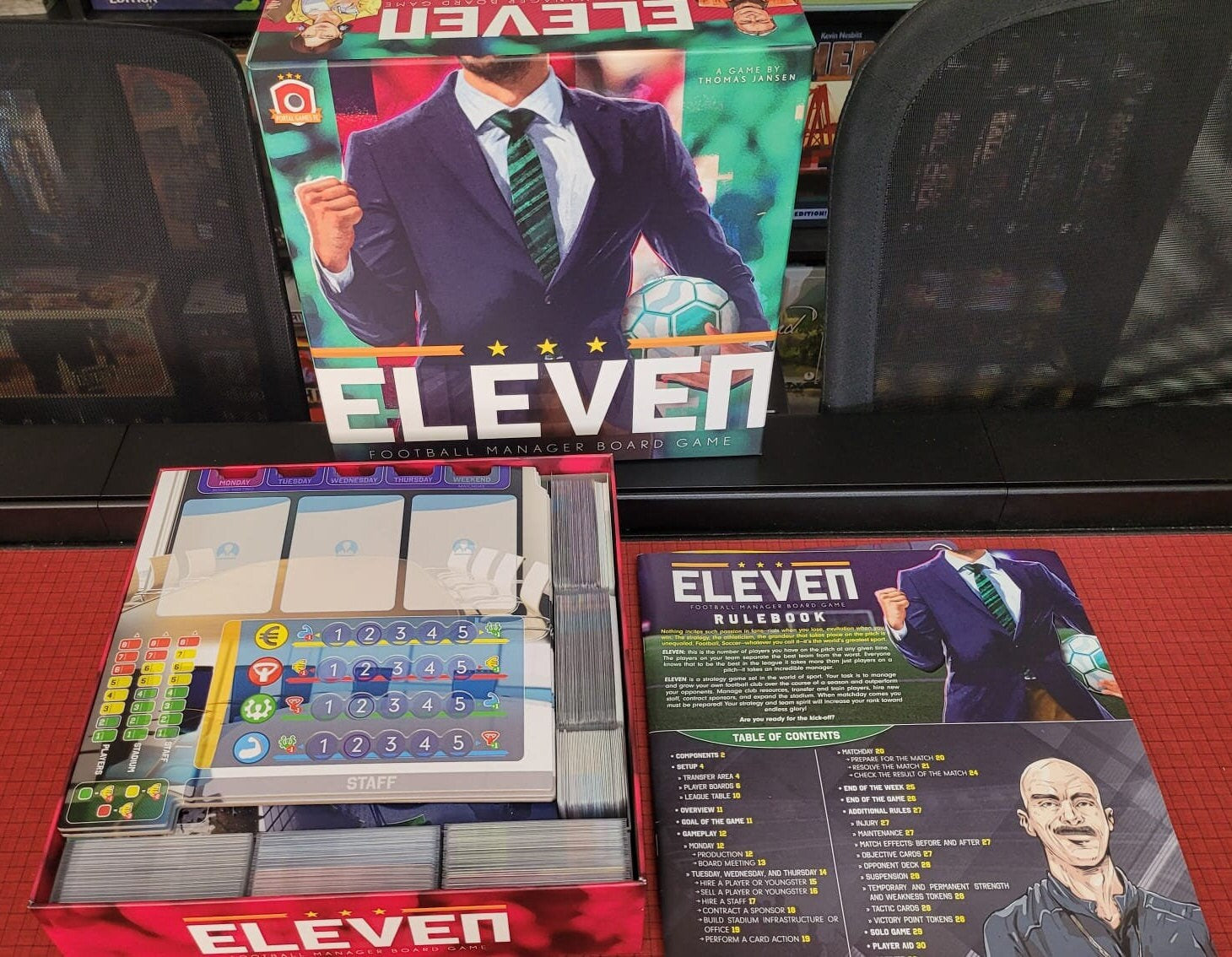 Eleven | Board Game Insert | Organizer