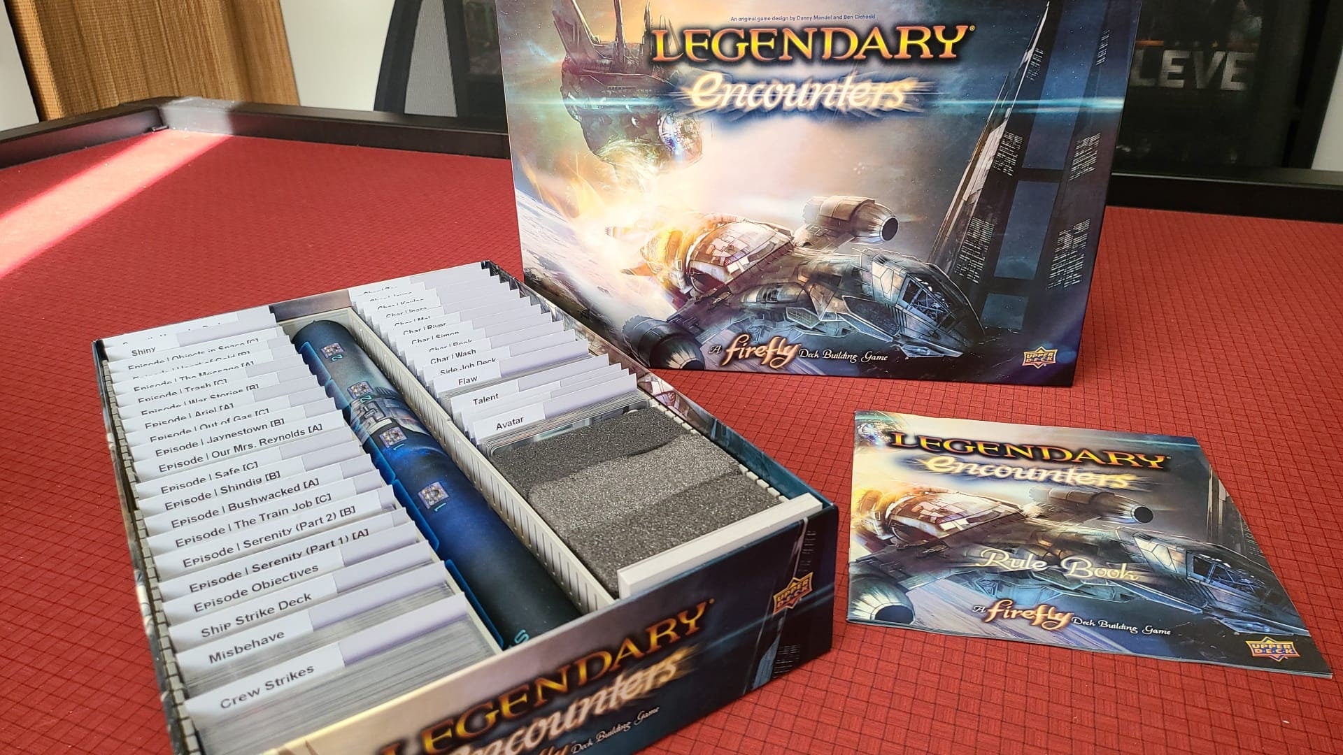 Legendary Encounters - Firefly | Board Game Insert | Organizer