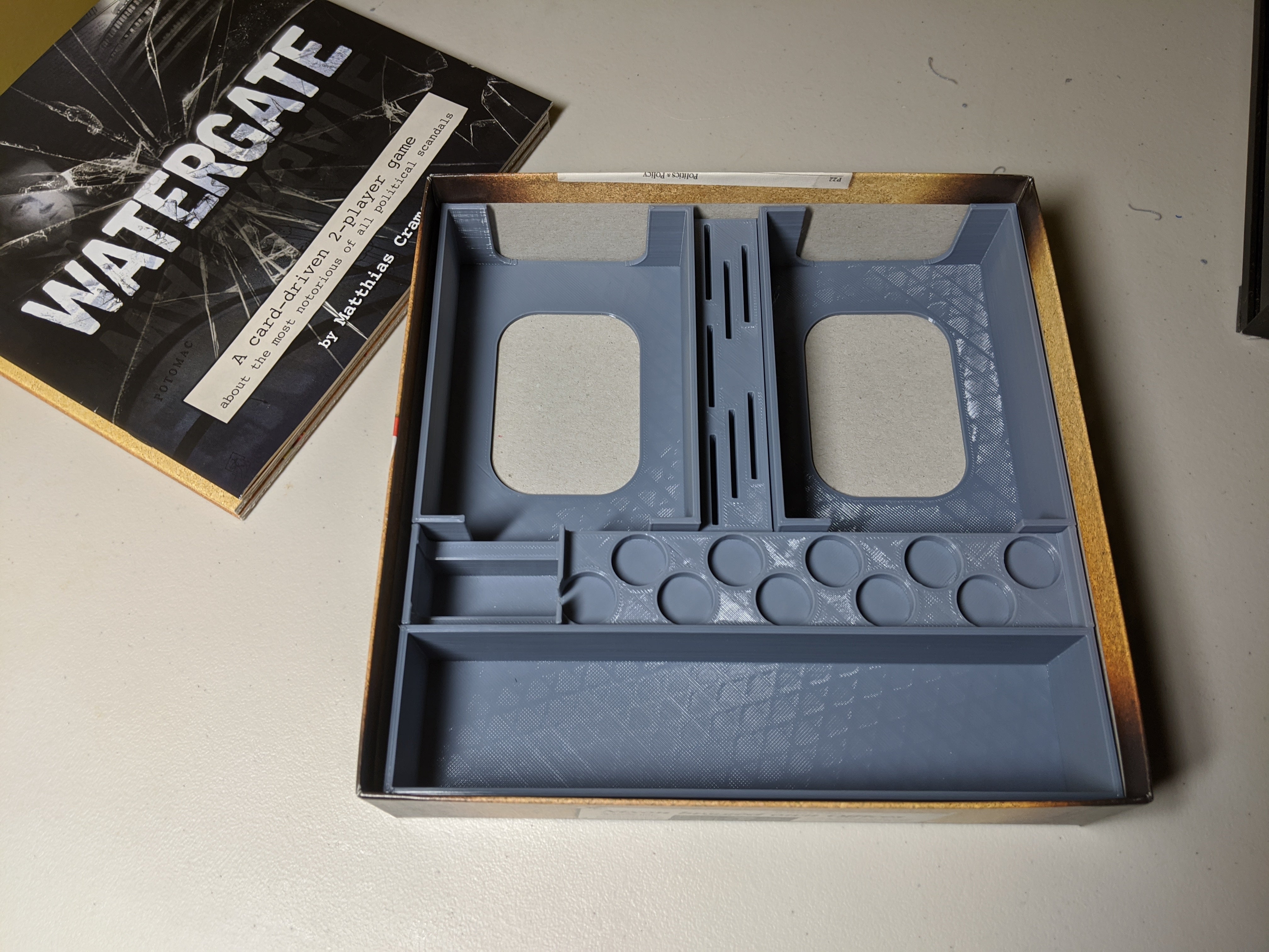 Watergate | Board Game Insert | Organizer