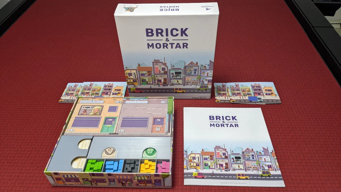 Brick & Mortar | Board Game Insert | Organizer – TozzCo