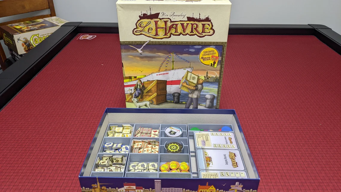 Le Havre Complete Edition | Board Game Insert | Organizer