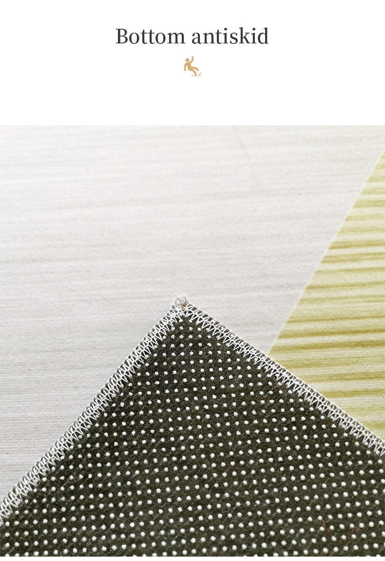 Leaves Modern Geometric Carpet for Living Room | Area Rug