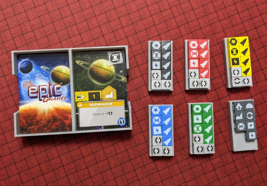 Ultra Tiny Epic Galaxies | Board Game Insert | Organizer