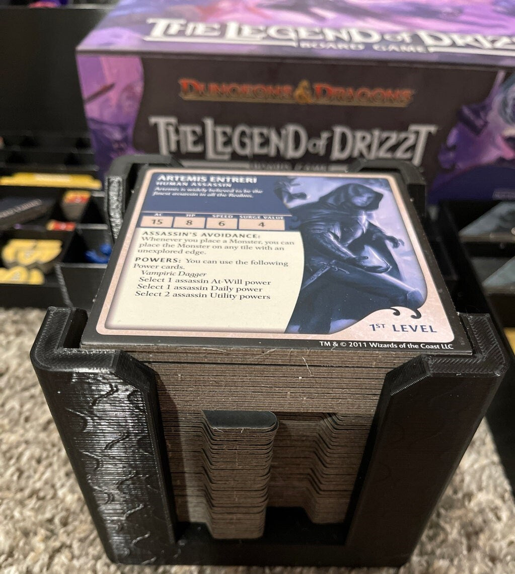 D&D - Legend of Drizzt | Board Game Insert | Organizer