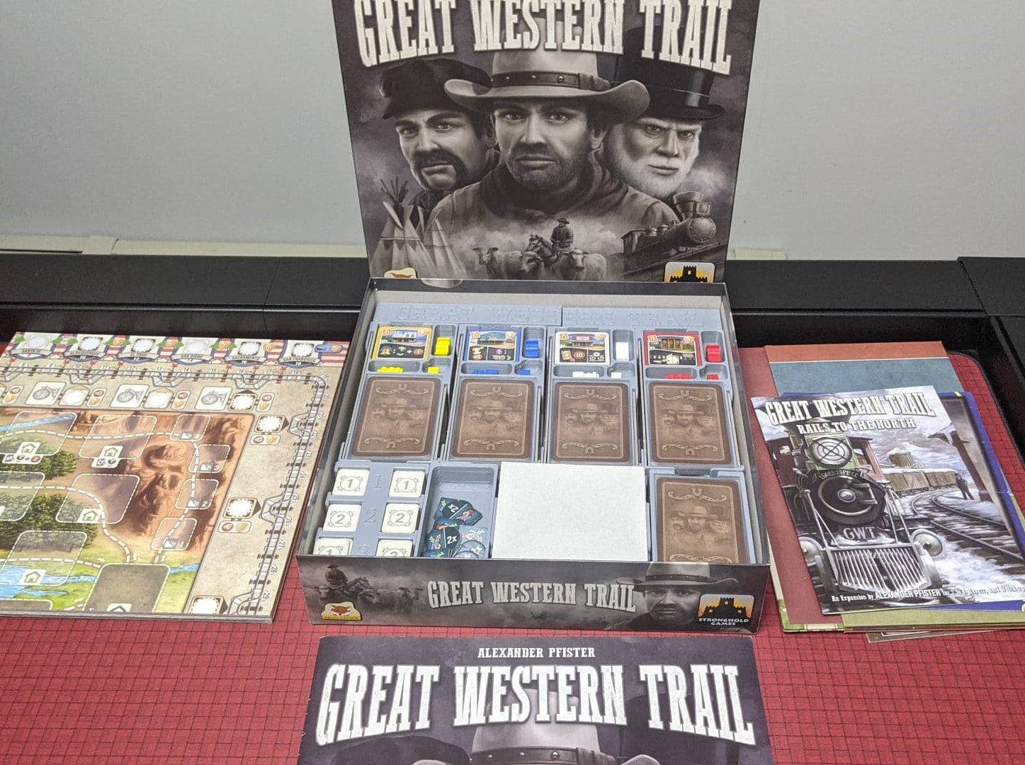 Great Western Trail + Rails to the North | Board Game Insert | Organizer