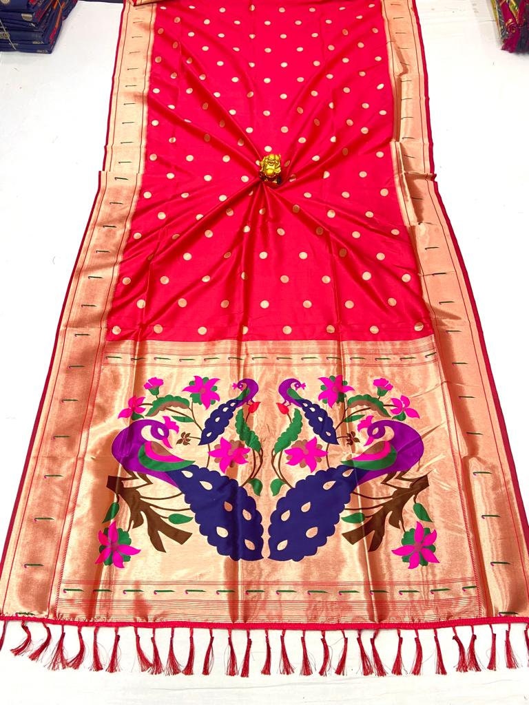 Soft Kanchivaram Minakari Pethani Silk