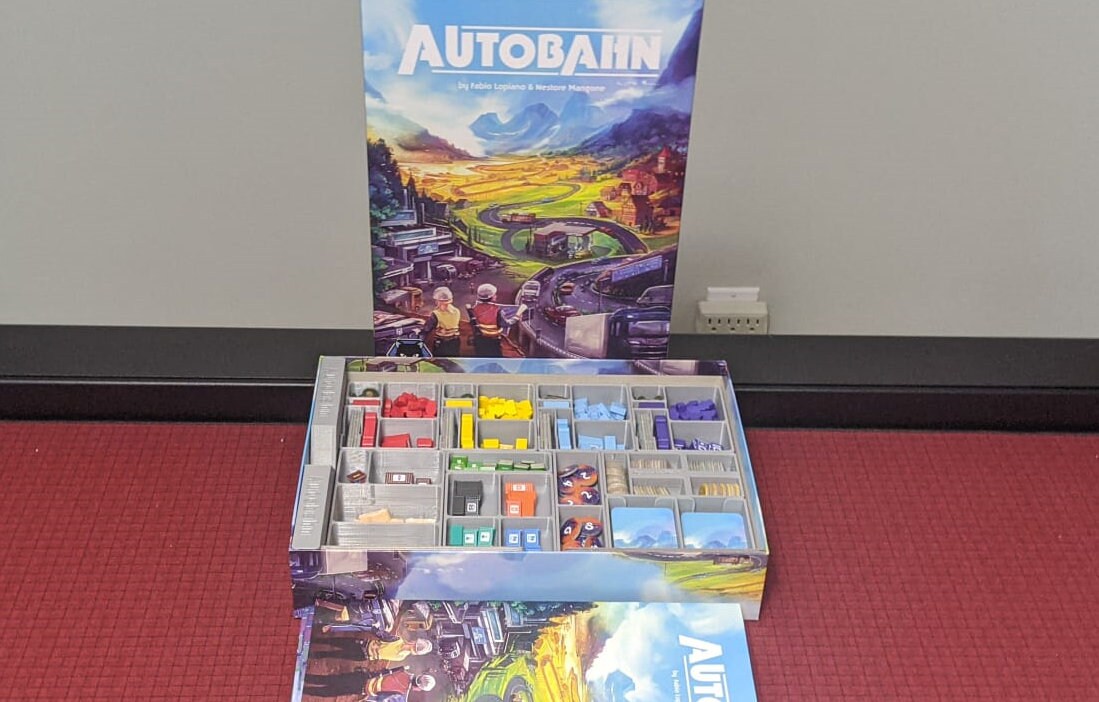 Autobahn | Board Game Insert | Organizer