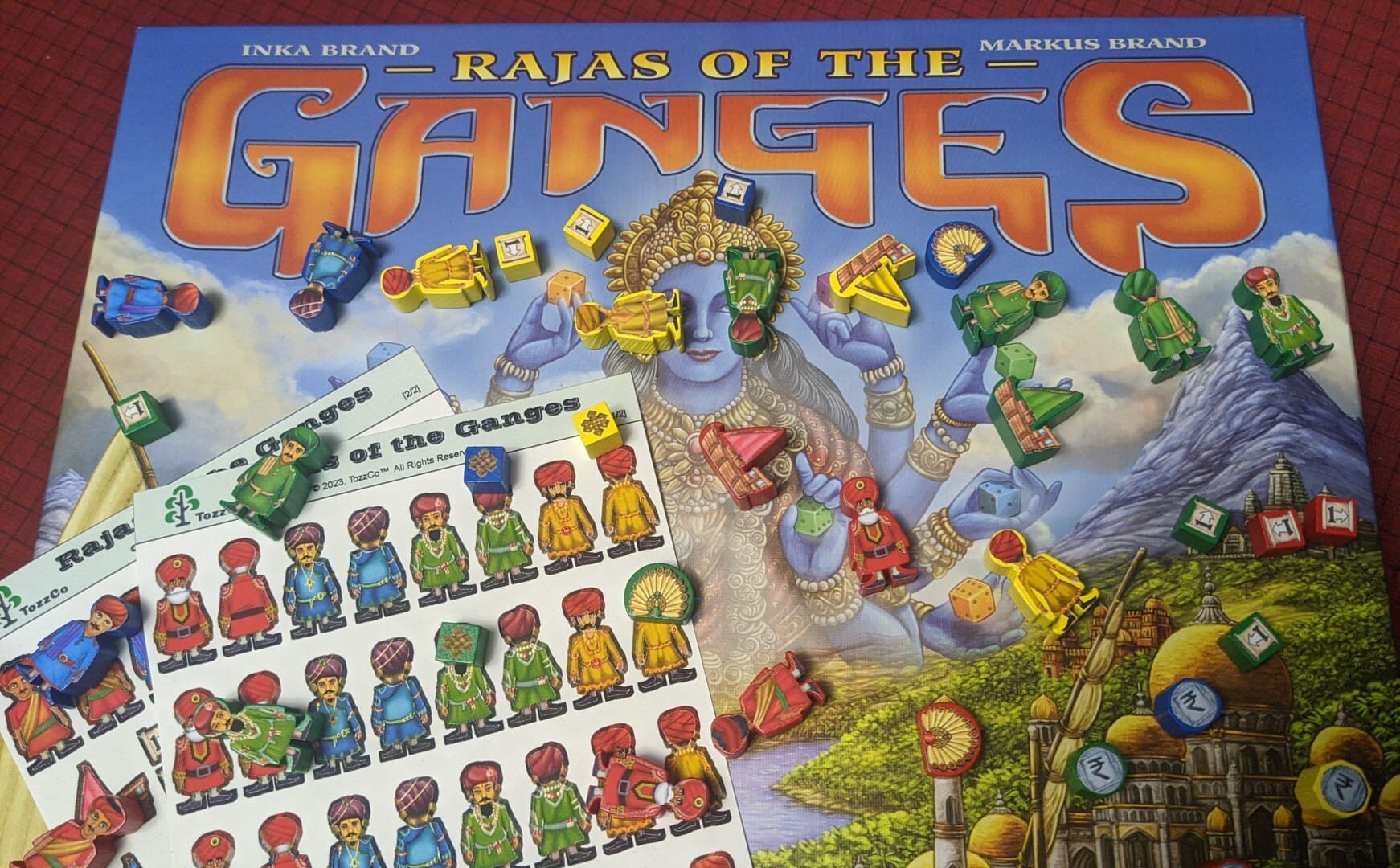 Rajas of the Ganges Stickers • Decals Kit • Premium